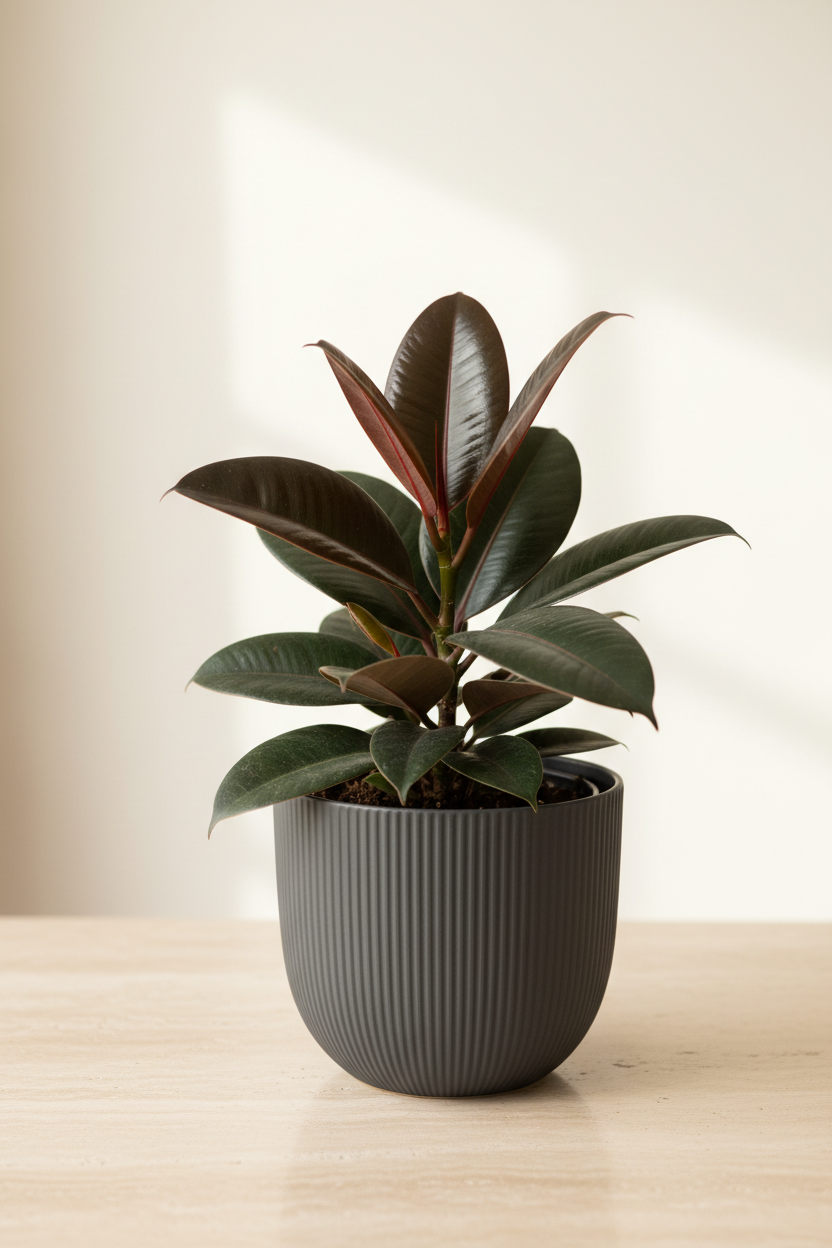 Rubber Plant — Ficus Elastica