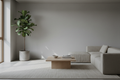 Warm Minimal Living Room